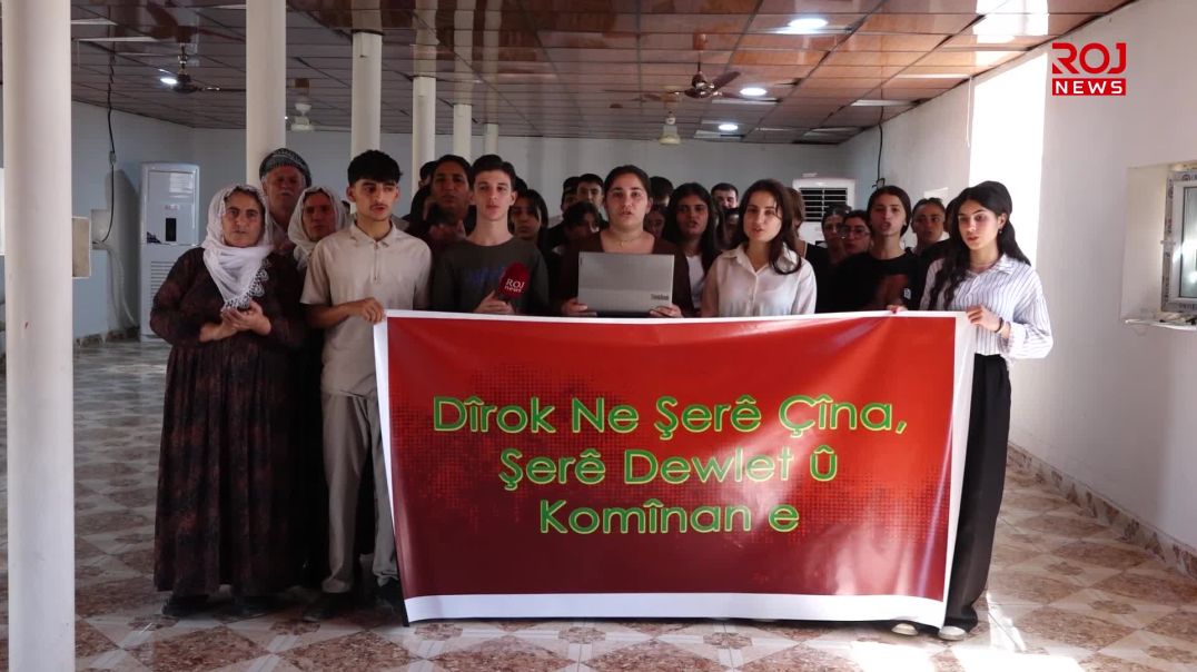 Ciwanên Mexmûrê têkildarî manîfestoya nû komxebatek lidarxistin