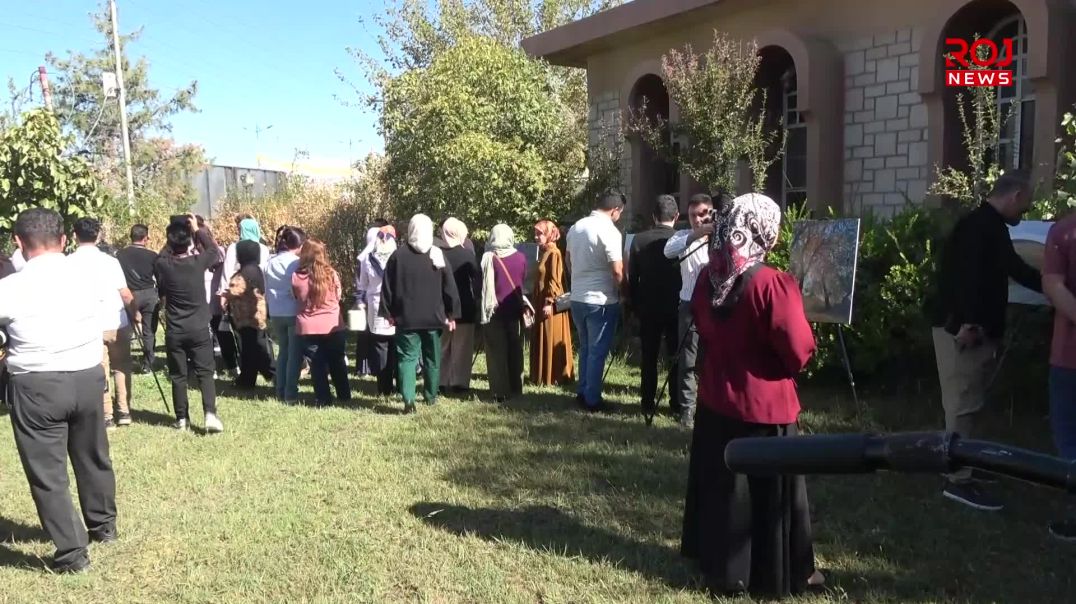 15-10-2025-halabja-peshangaدیمه‌نى جوانى پایزى هه‌ڵه‌بجه‌ و هه‌ورامان له ‌پێشانگایه‌كدا خرایه‌ڕوو
