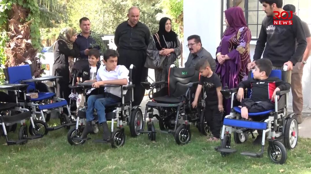 لە هەڵەبجە ٥٠ كورسی بەسەر منداڵانی خاوەن پێداویستی تایبەتدا دابەشکرا