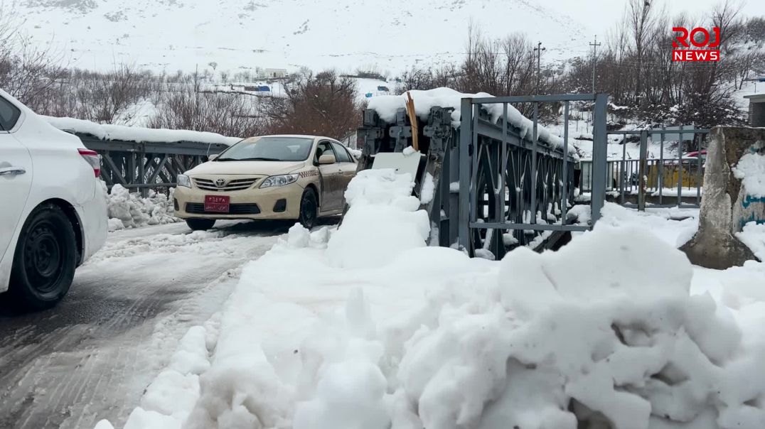 دوو دەروازەی هەرێم بەهۆی بارینی بەفر داخران