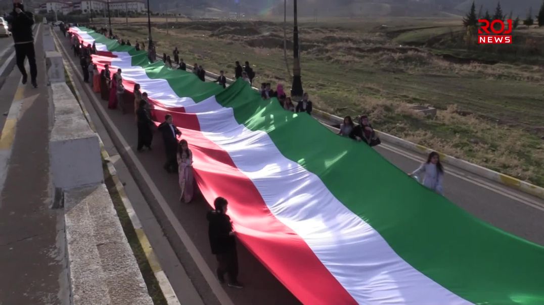 لە ناوچە جیاوازەکان ڕۆژی ئاڵای هەرێمی کوردستان بەرز ڕاگیرا