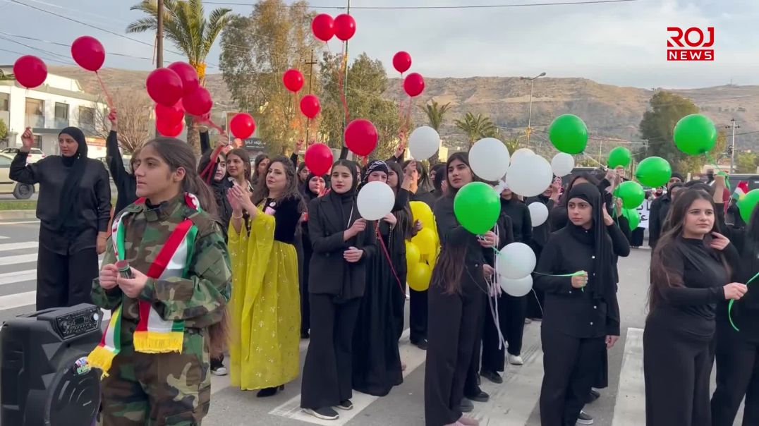 لە ناوچە جیاوازەکان ڕۆژی ئاڵای هەرێمی کوردستان بەرز ڕاگیرا