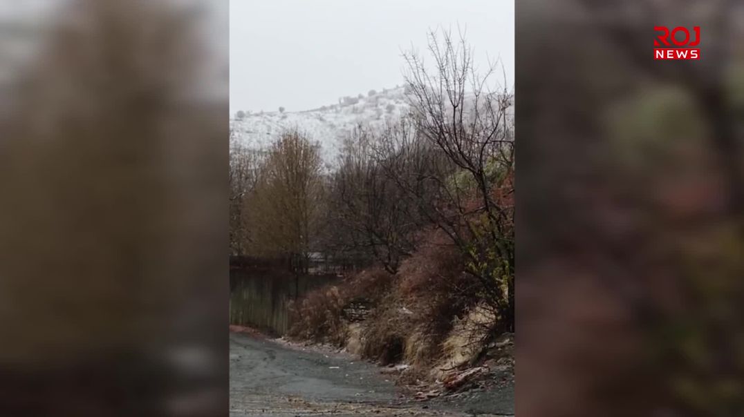 لە سنووری سلێمانی بەفربارین دەسیتپێكرد