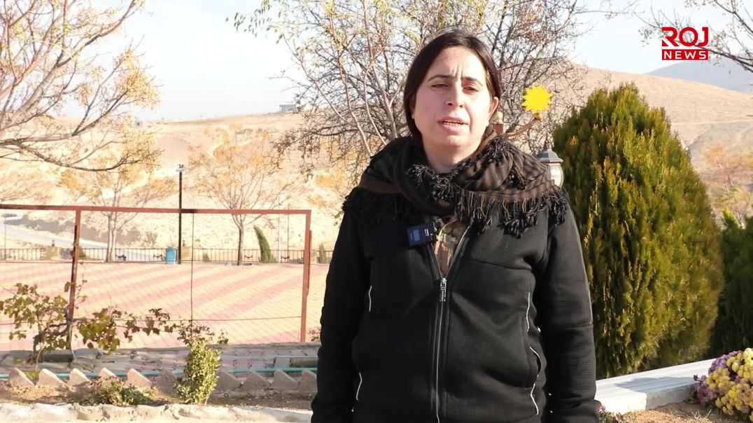 ‘Hevala Berfîn Nûrheq li rex hevrêyên xwe yên şehîd rola pêşeng li Şengalê leyîst’