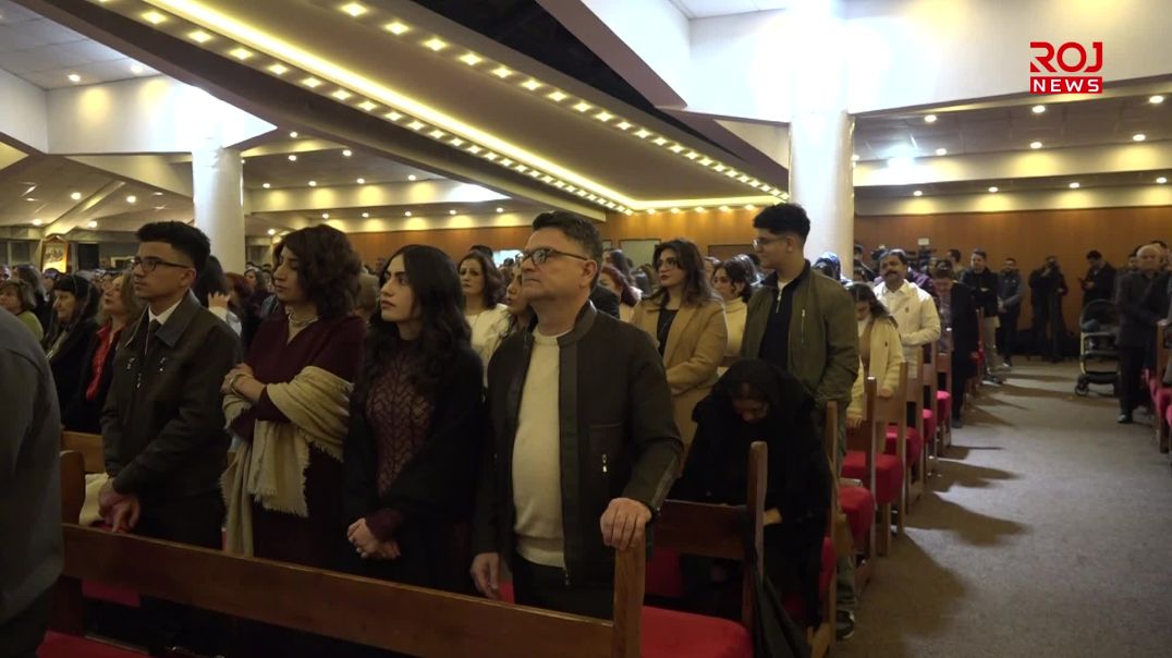 کریستیانەکانی سلێمانی لە جەژنی کریسمسدا پەیامی ئاشتییان دا