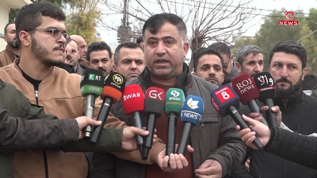 هاوڵاتییانی چەمچەماڵ دژی دەستگیرکردنی ڕۆژنامەنووسێک گردبوونەوە