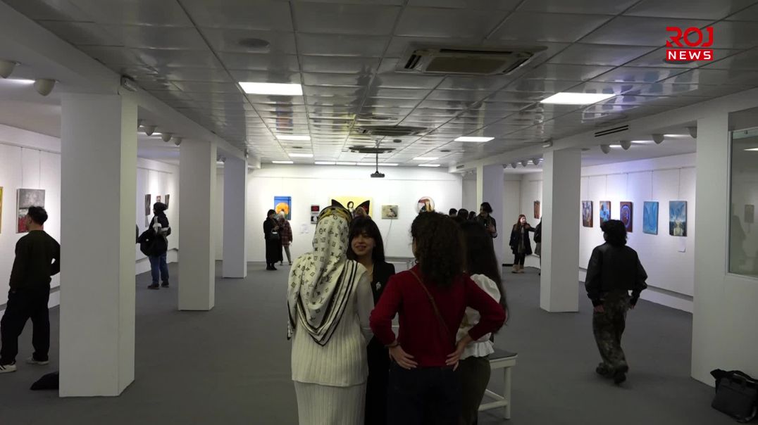 لە سلێمانی بە بەشداریی ٤٠ ژن پێشانگایەکی هونەری کرایەوە