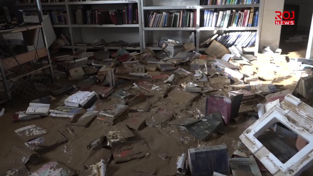 لافاو زیاتر لە ١٠ هەزار پەرتووکی  پەرتوکخانەی گشتی چەمچەماڵی لەناوبردووە