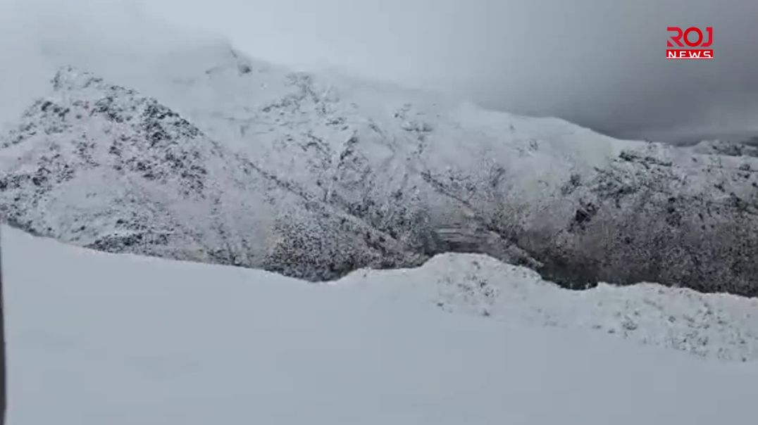 بەهۆی بەفربارینەوە دەروازەیەكی سنووری هەرێم داخرا