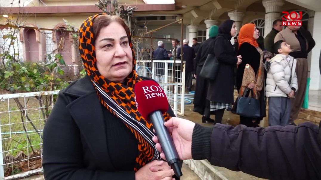 ژنانی هەڵەبجە داوا لە حزبەکان دەکەن به ‌یه‌كده‌ست پاڵپشتى ڕۆژئاوا بن