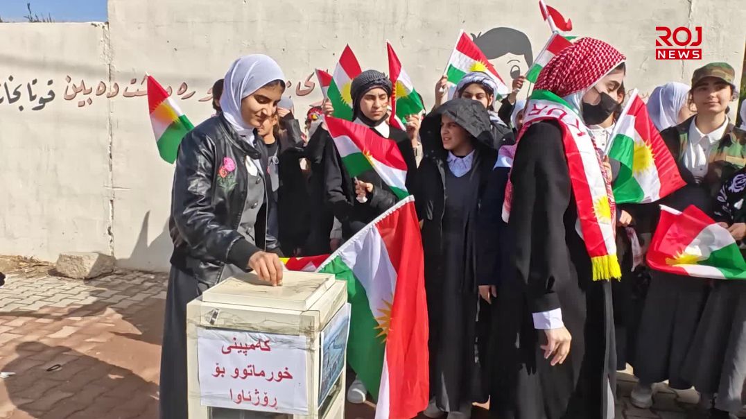 لە خورماتوو زیاتر لە ١٢٠ ملیۆن دینار هاوکاری بۆ ڕۆژئاوا کۆکرایەوە