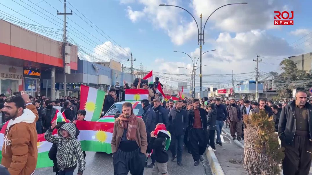 لە قەڵادزێ بۆ پاڵپشتی ڕۆژئاوا خۆپیشاندان دەستی پێکرد