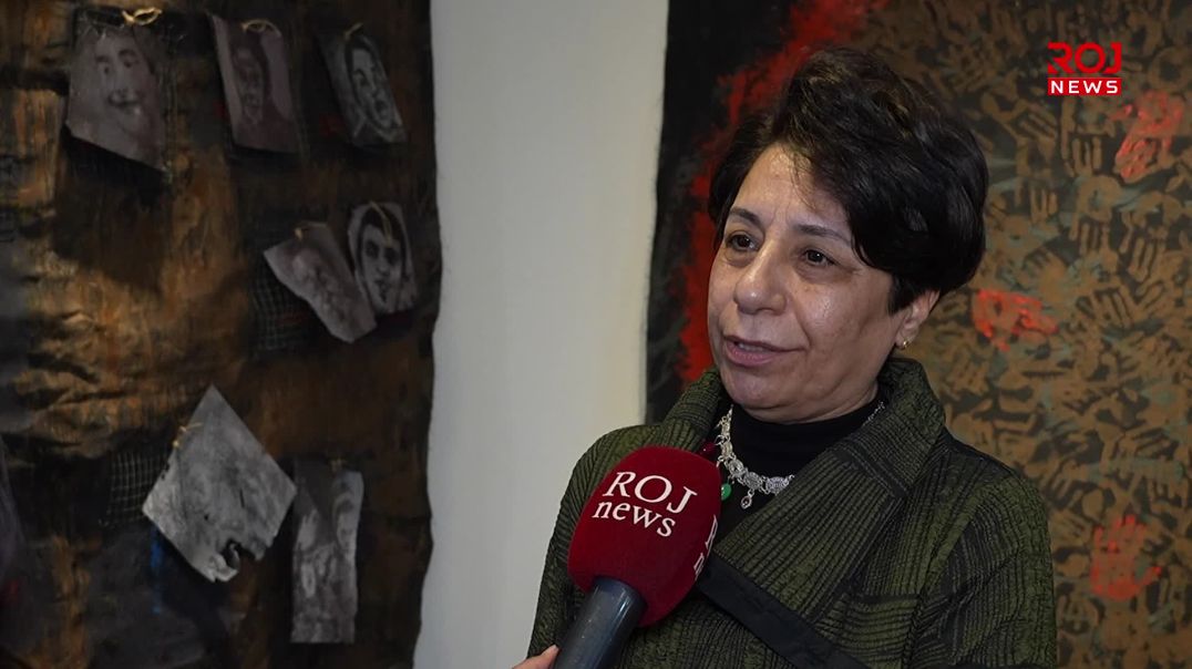 الفنانة نادية فليح تفتتح معرضها الشخصي الأول في السليمانية