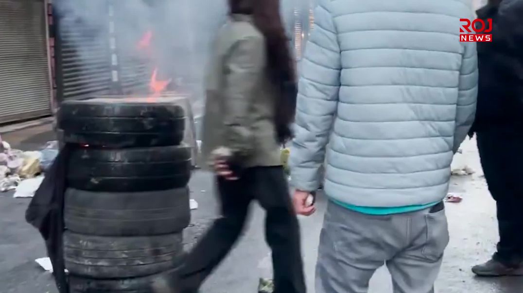 لە ئامەد پۆلیس هێرشی کردە سەر خۆپیشاندانی پاڵپشتی ڕۆژئاوا