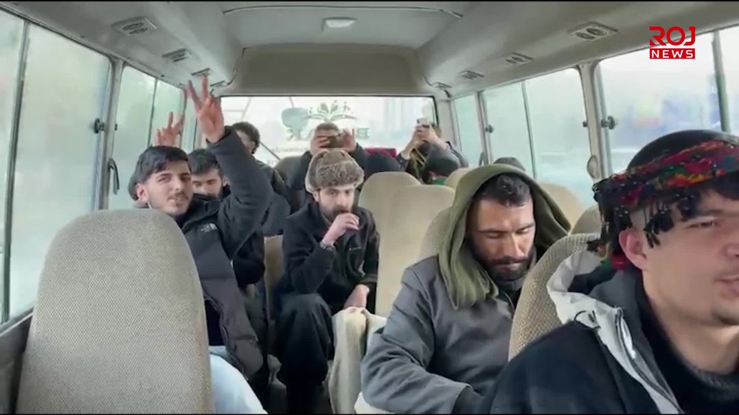 گەنجانی باشووری کوردستان بەرەو ڕۆژئاوا بەڕێ کەوتن