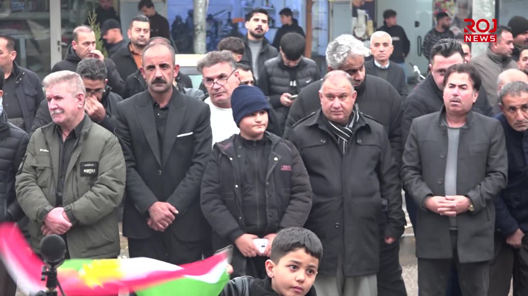 خەڵکی ده‌ربه‌ندیخان بۆ پشتوانیی ڕۆژئاوا گردبونه‌وه‌ى ناڕه‌زاییان ئه‌نجامدا