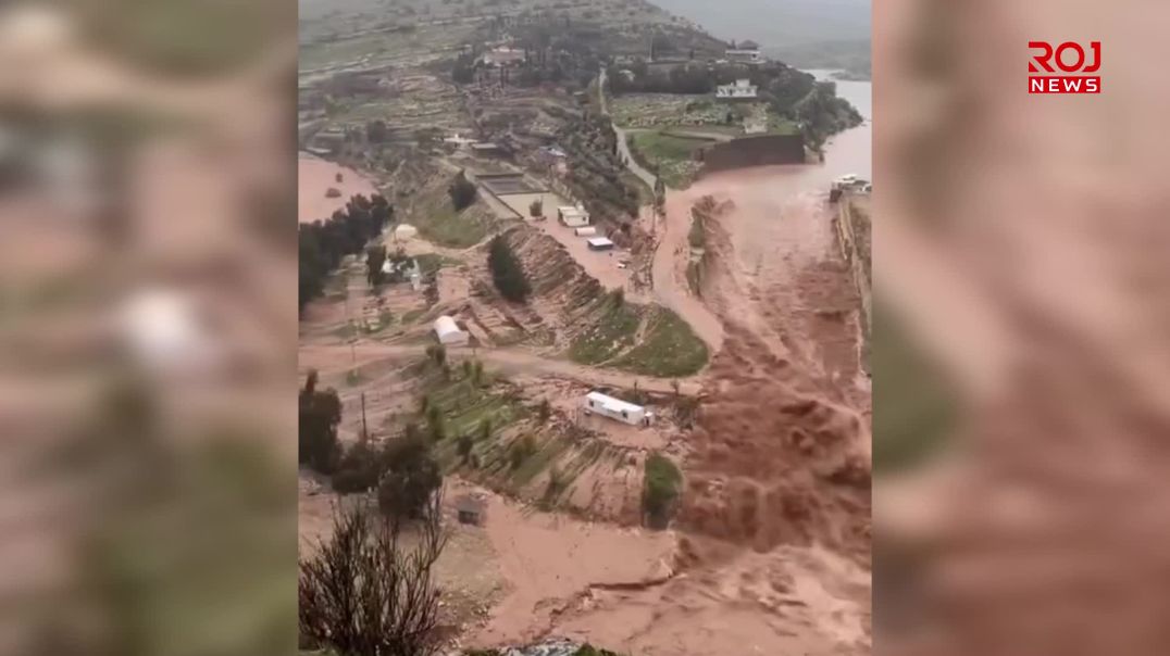 بەنداوی خنس سەرڕێژی کردووە و مەترسی ڕووخانی لەسەرە