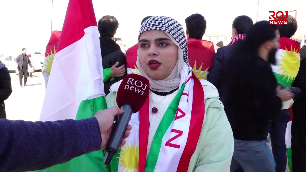 خوێندکارانی هەڵەبجە بۆ ڕۆژئاوا: هه‌موومان یه‌كده‌نگین و هاوخه‌مى یه‌كترین