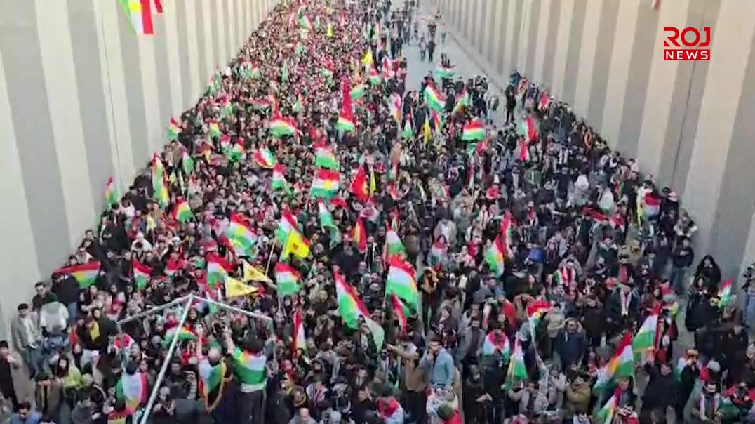 خۆپیشاندانی سلێمانی بە پێشەنگایەتی ژنان بۆ ڕۆژئاوا دەستی پێکرد