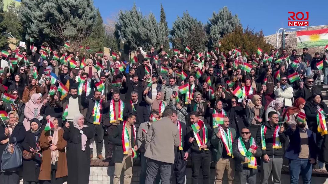 لە زانکۆی کۆیە بۆ پشتیوانی لە ڕۆژئاوای کوردستان گردبوونەوە بەڕێوەچوو