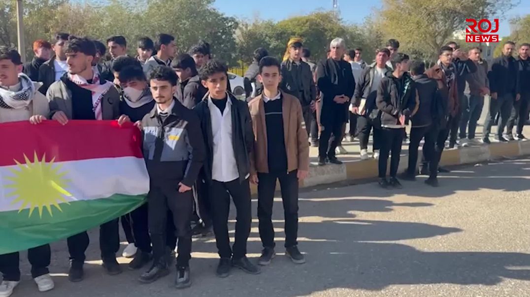 خوێندکارانی گەرمیان بۆ ڕۆژئاوا گردبوونەوە و پارەی ڕۆژانەی خۆیان بەخشی