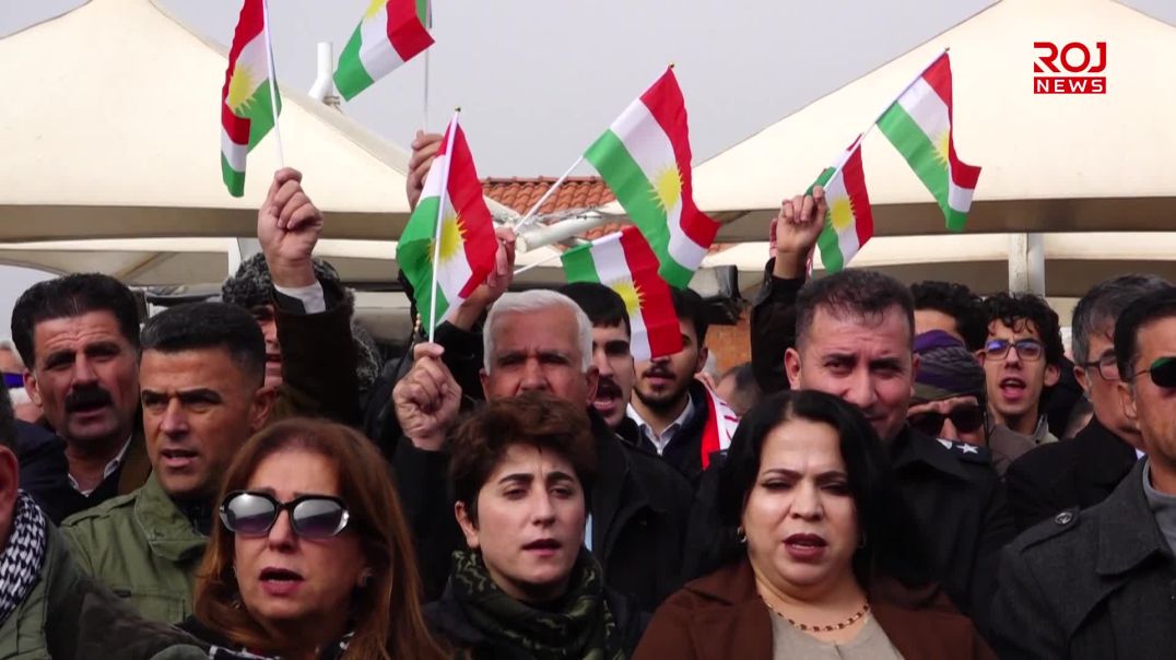 هەڵەبجەییەکان بە ڕێپێوان پشتیوانی خۆیان بۆ بەرخۆدانی کوردانی حەلەب دەربڕی