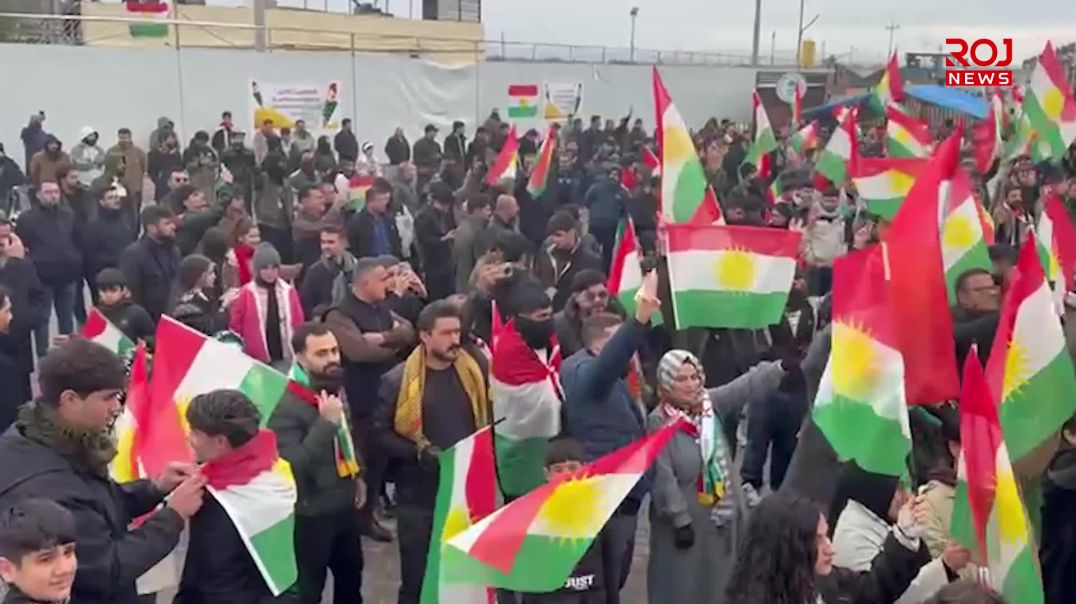 هەزاران کەس لە گەرمیان پشتیوانییان لە ڕۆژئاوای کوردستان کرد