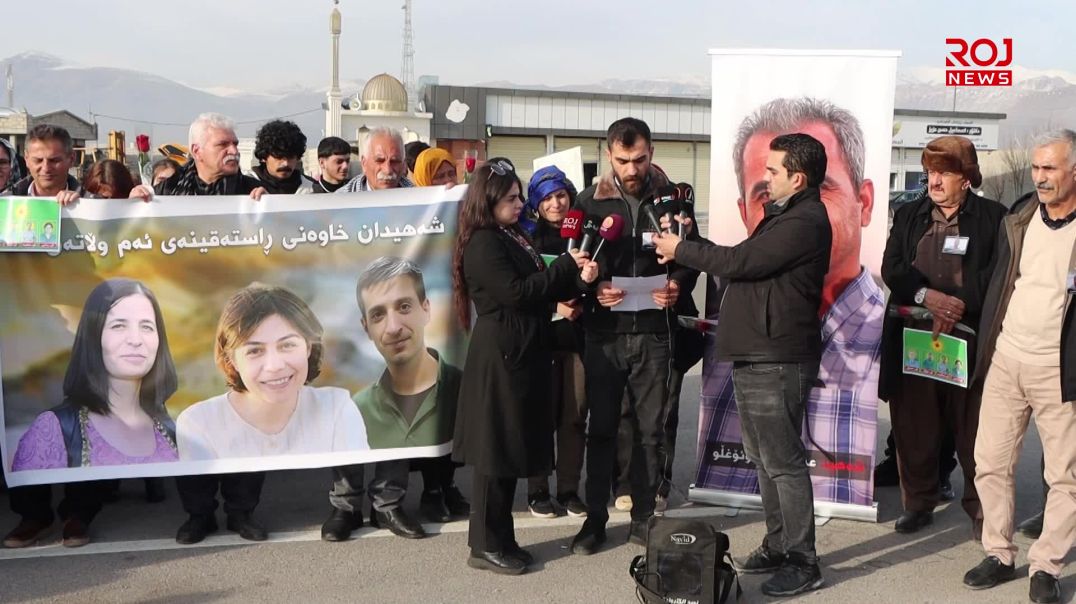 لە شوێنی شەهیدبوونیان یادی ڕۆژنامەنووس  کۆیلوئۆغلوو و هەڤاڵانی بەرز ڕاگیرا