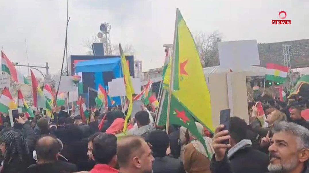 گەل بۆ ڕێپێوانی "هەینی کوردان" لە سلێمانی کۆبوونەتەوە