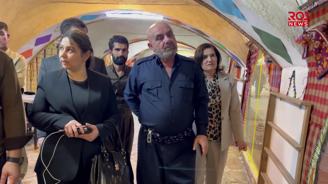 شاندێکى ڕۆژئاوای کوردستان سەردانی شارۆچكەی كۆیەیان كرد