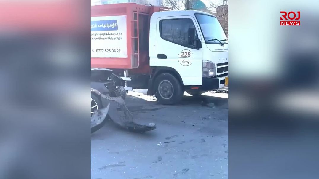 لە سلێمانی ڕووداوێکی هاتوچۆ ڕوویدا و قووربانی هەیە