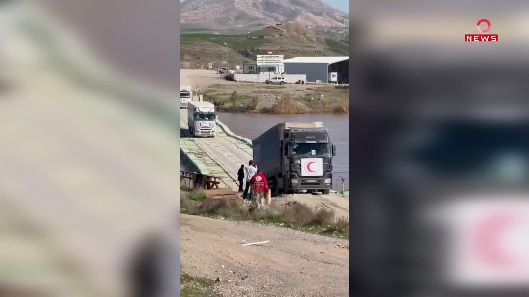 ١٥ بارهەڵگر هاوکاریی باشوور گەیشتە ڕۆژئاوای کوردستان