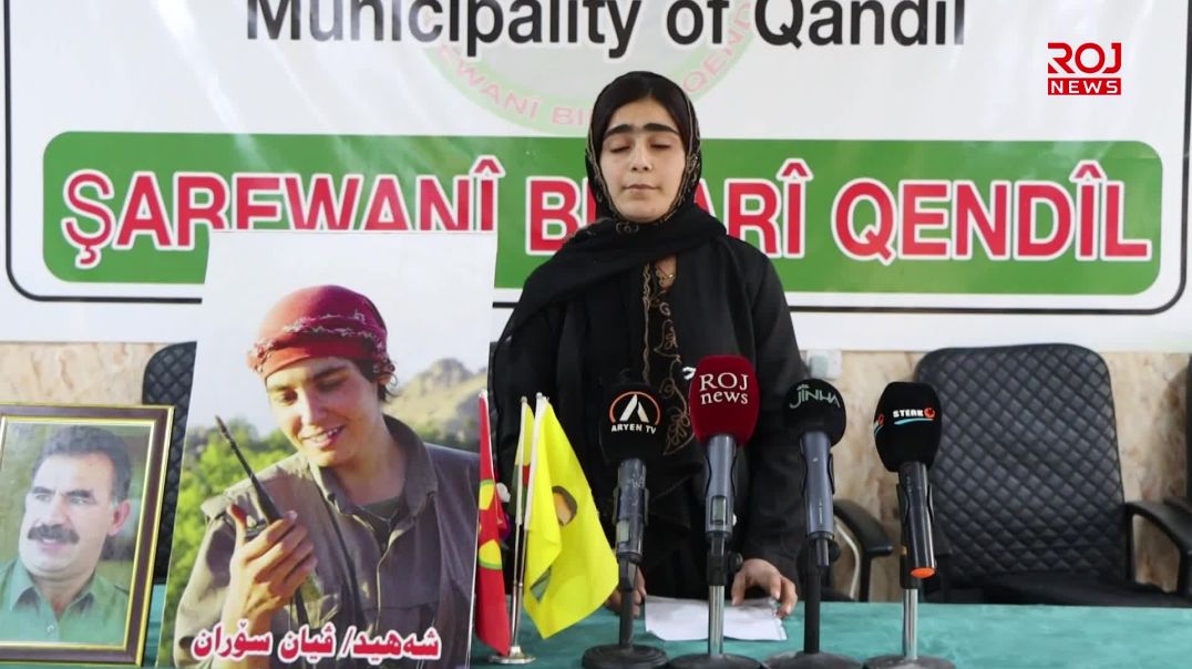 لە بناری قەندیل یادی شەهید ڤیان سۆران بەرز ڕاگیرا