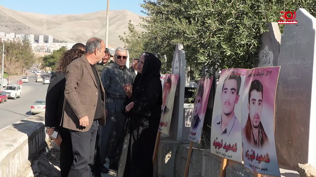 لە سەر گۆڕی شەهید ڕێژوان یادی شەهیدانی ١٧ی شوبات کرایەوە