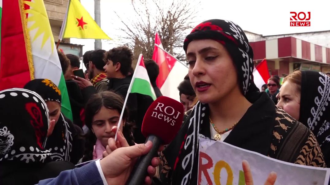 ژنانی هەڵەبجە: ئەوەی خۆی بە کورد بزانێت دەبێت پشتگیری ڕۆژئاوا بکات