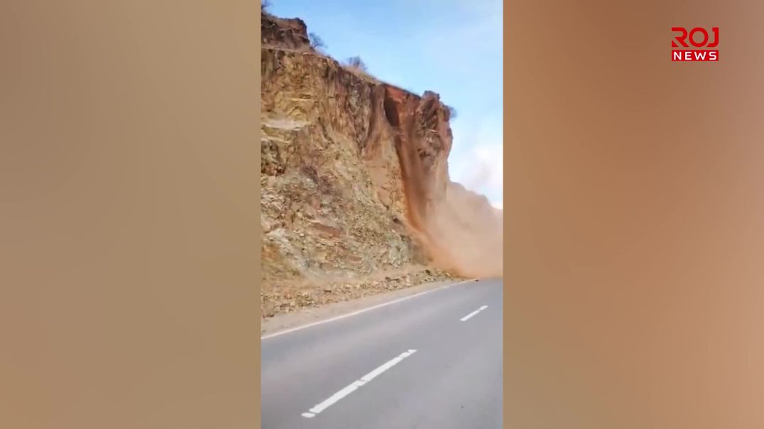 داڕمانی شاخێک ڕێگای سەرەکی نێوان چۆمان و سۆرانی داخست