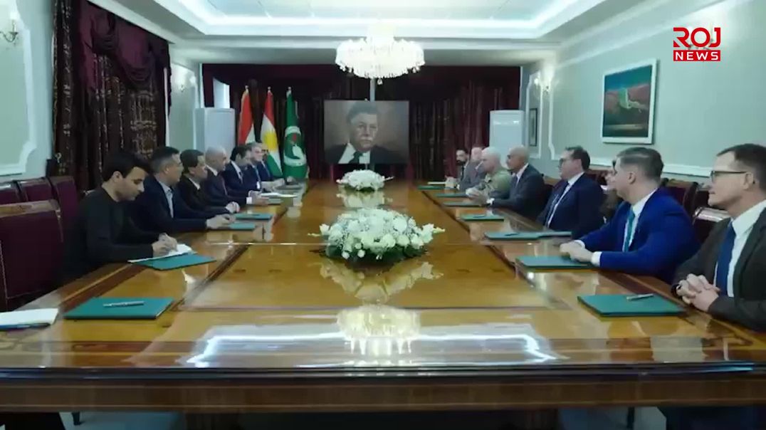 بافڵ جەلال تاڵەبانی و تۆم باراک و مەزڵووم عەبدی کۆبوونەوە