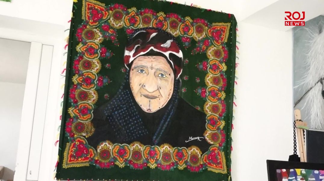 تابلۆکانی مەخموور تێکۆشانی ئازادیی نیشان دەدەن