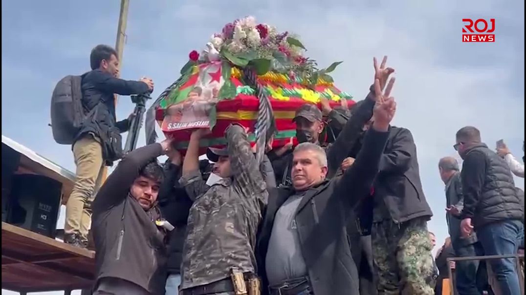 مەڕاسیمێکی شکۆدار بۆ ماڵئاوایی لە تەرمی شەهید ساڵح موسلیم ساز کرا