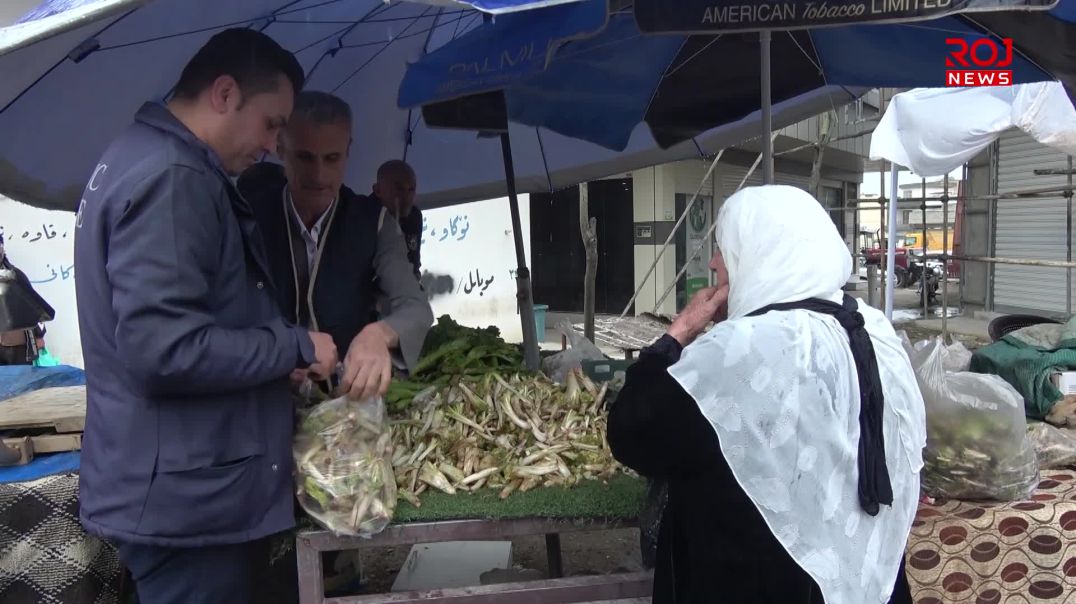 گیا بەهارییەکان؛ بازاڕیان ڕازاندووەتەوە و سفرە و گیرفانی هاووڵاتییانیشیان گەرم کردووە