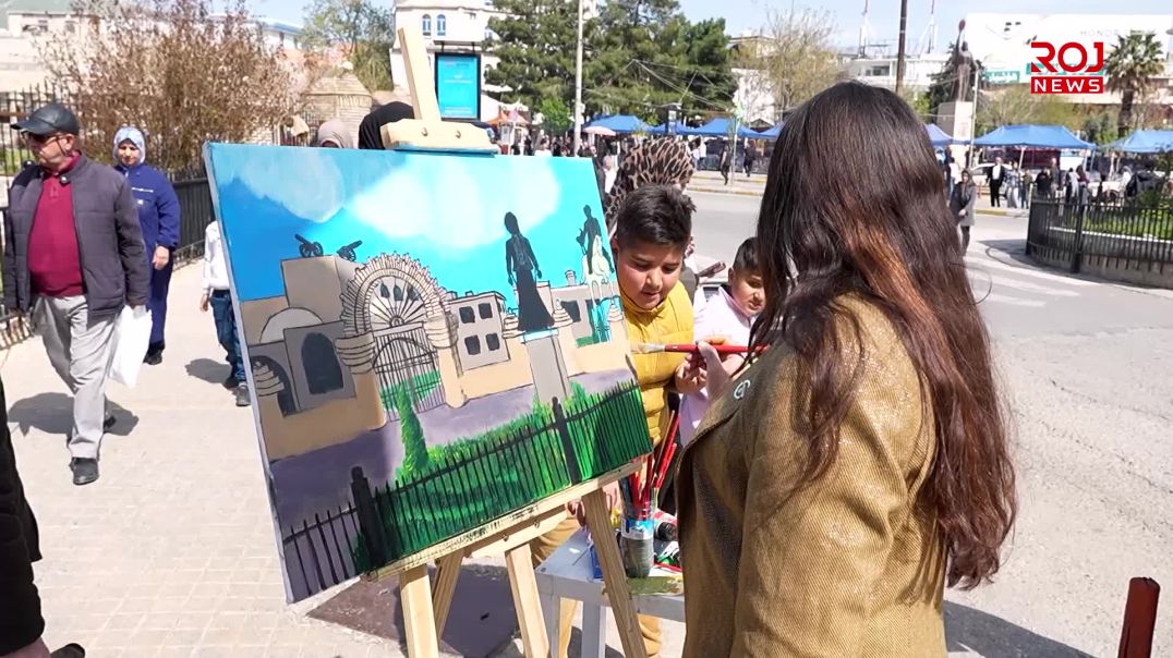 بەفرین مەهدی؛ لەبەردەرکی سەرا تابلۆی خەونەکانی دەکێشێت