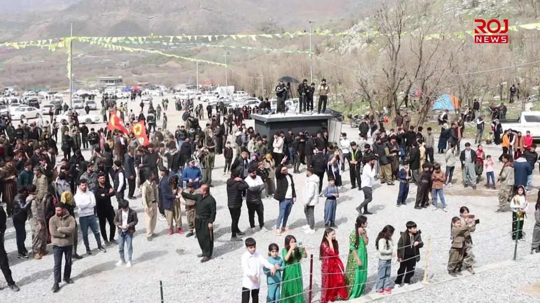 بە ئاهەنگێکی جەماوەریی لە بناری قەندیل ڕۆژبوونی ڕێبەر ئاپۆ پیرۆز کرا