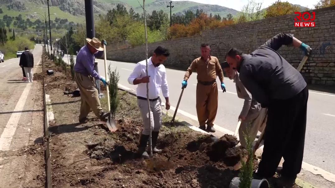 لە خورماڵ هه‌ڵمه‌تێكى نه‌مام چاندن به‌ڕێوه‌چوو