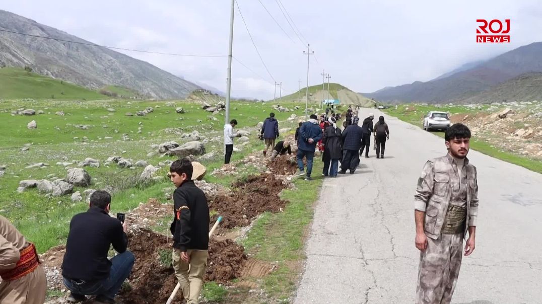 لە بناری قەندیل بە چاندنی ٥٠٠ نەمام ڕۆژی بوونی ڕێبەر ئاپۆ بەرزڕاگیرا
