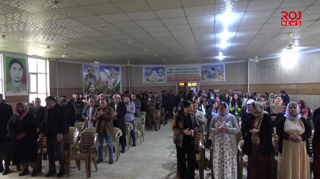 Li Şengalê semînerên 4’ê Nîsanê: Jinên Êzidî bi saya Rêber Apo bûn xwedî rêxistin