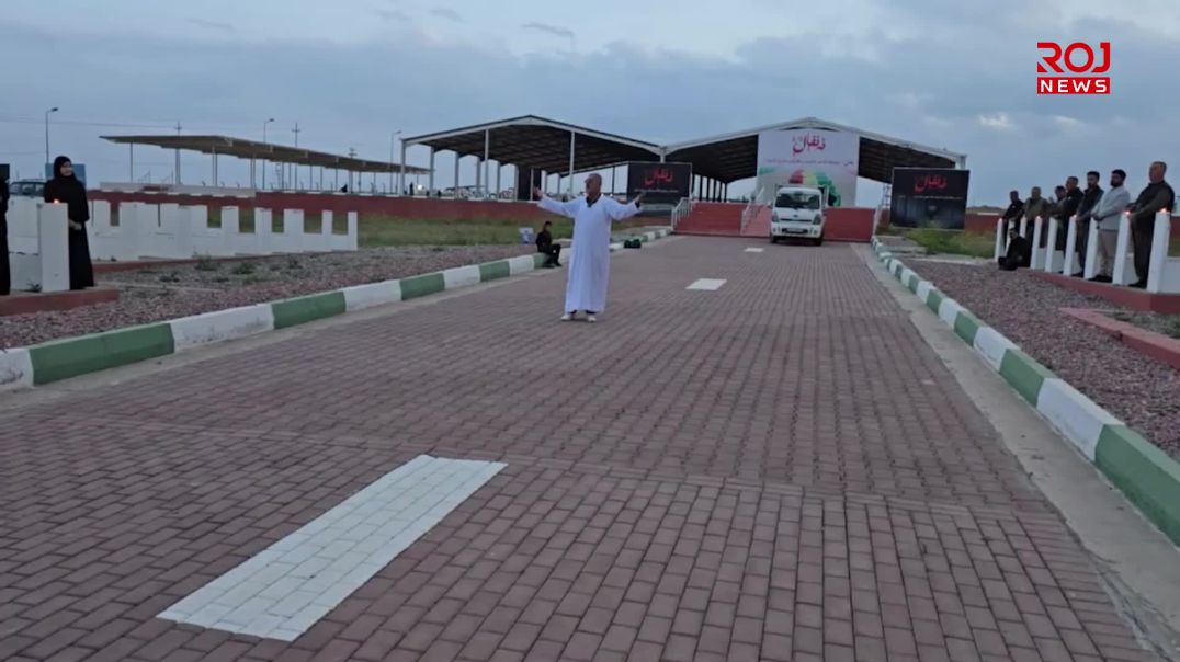 لە گۆڕستانی دێبنە بە داگیرساندنی ٣٨ مۆم یادی ئەنفال کرایەوە