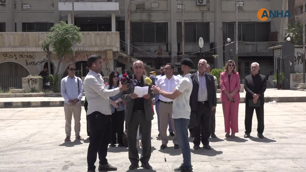 پارێزەرانی ڕۆژئاوای کوردستان دژی لابردنی زمانی کوردی لەسەر فەرمانگەکان گردبوونەوە