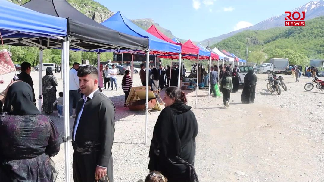 قەندیل بە فێستیڤاڵی گیابەهارییەکان ڕازاوەتەوە و چاوەڕێی میوانەکانە