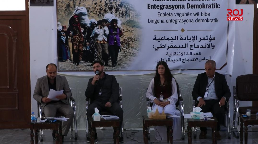 Konferansa ‘Jenosîd û Entegrasyona Demokratîk a Şengalê’ bi panela 3’yemîn bidawî…