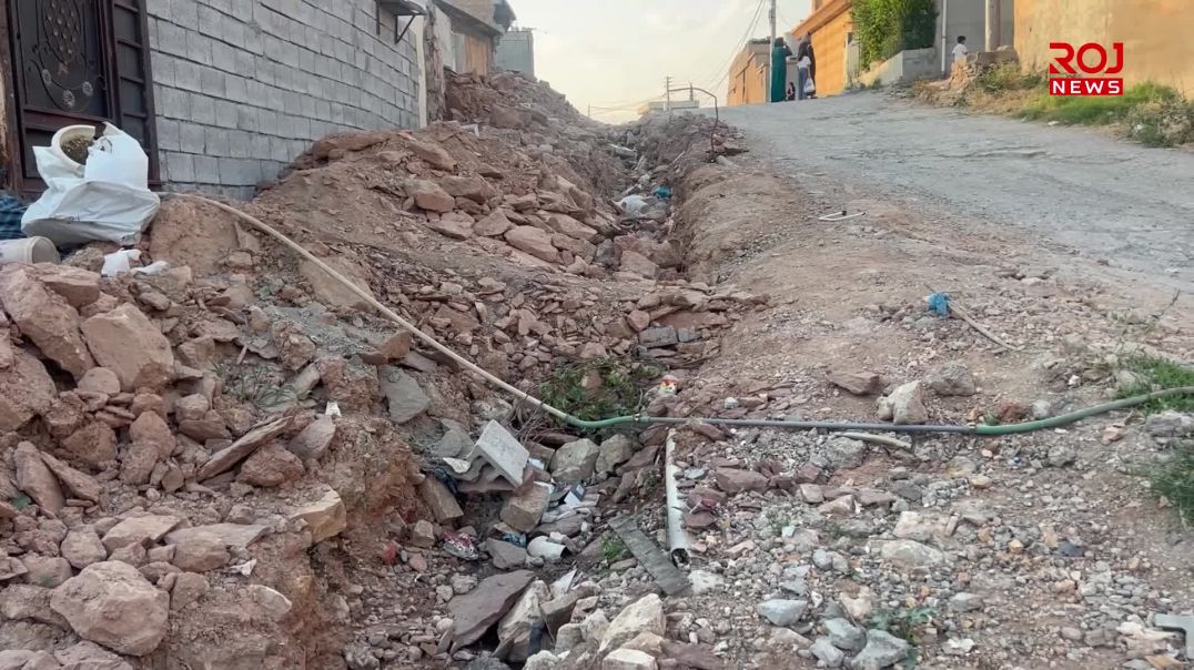 کۆیە؛ سێ مانگە حکومەت شەقامێکی وێرانکردووە و چاکی ناکات